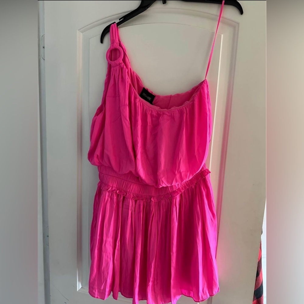Hot pink boutique dress, new with tags
